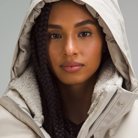 Lululemon Snow Warrior Parka Jacket Size 10 - Picture 3 of 12